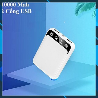 [SIÊU SALE]Sạc dự phòng mini 8.000 mah nhỏ gọn có đèn led báo pin cao cấp
