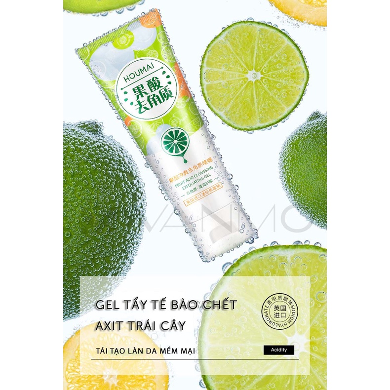 Gel Tẩy Tế Bào Chết Cho Da Mặt Cleansing Exfoliating Gel 80g