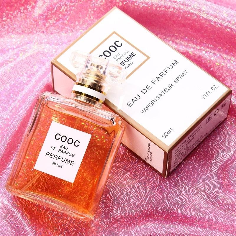 Nước hoa nữ COOC PERFUME 50ml nội địa trung cao cấp thơm lâu nữ tính sành điệu ngọt dịu lưu hương 8h S1NcHo 40