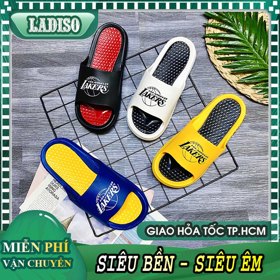 Dép nam đúc nguyên khối siêu bền siêu êm nhiều màu nam tính LADISO TT399