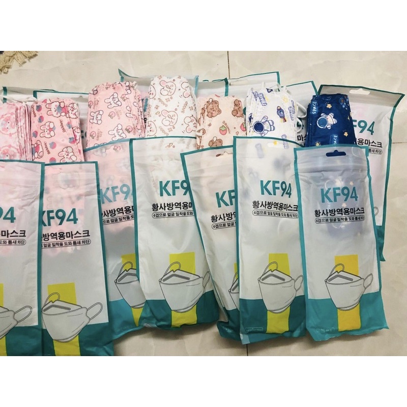 [QUÀ TẶNG KHÔNG BÁN] Khẩu trang KF94 hoạt hình