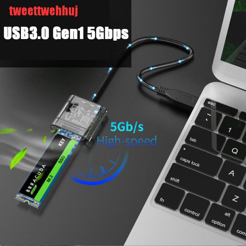 Bộ Chuyển Đổi M2 Ssd Sata M.2 Sang Usb 3.0 Ssd Cho Ngff Sata / B Key