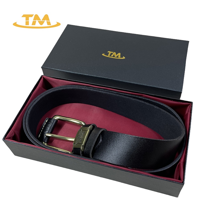 Thắt Lưng Nam Dây Nịt Chất Liệu Da Bò Cao Cấp Khóa Kim May Da Thời Trang Đủ Màu TM809 Bảo Hành 24 Tháng Tặng hộp