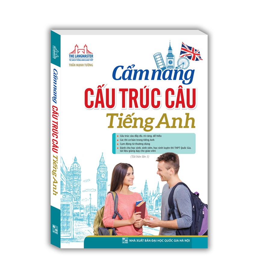 Sách - Cẩm nang cấu trúc câu tiếng Anh (bìa mềm)