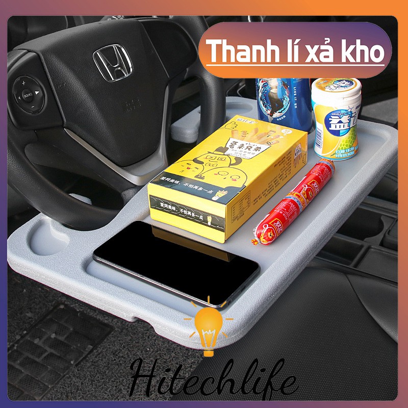 Phụ Kiện Xe Hơi Hitechlife Giá Đỡ Vô Lăng Xe Ô Tô, Bàn Làm Việc, Giá Đỡ Laptop, Đồ ăn Đa Chức Năng Cực Tiện Ích Giá Rẻ