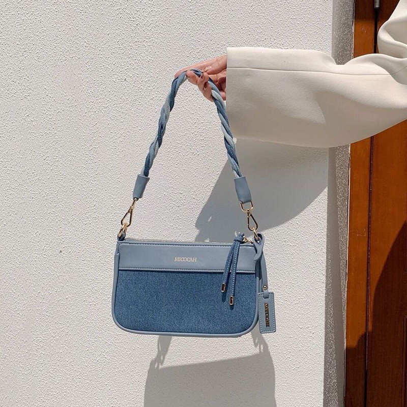 [Mã FATHANG5 giảm 10K đơn 50K] Hàng od - Túi kẹp nách- deo cheo hot trend màu xanh mới | BigBuy360 - bigbuy360.vn