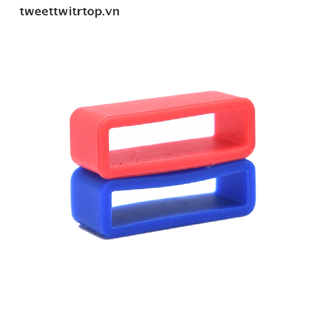 Set 2 Vòng Cao Su Silicon Giữ Dây Đồng Hồ Đeo Tay