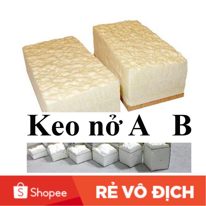 10kg Foam pu nở 50 lần 2 thành phần keo AB