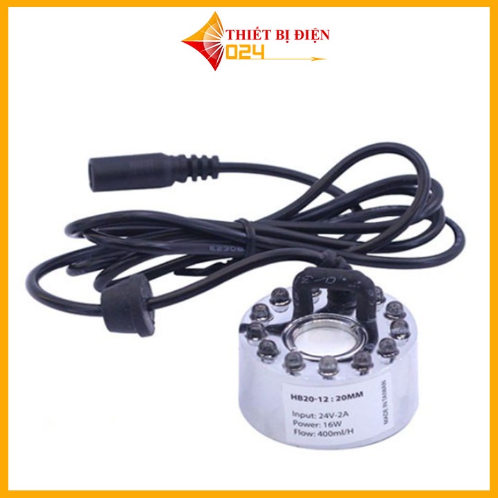 Combo Động Cơ Phun Sương HB-20 Và Nguồn Adapter 24V-2A