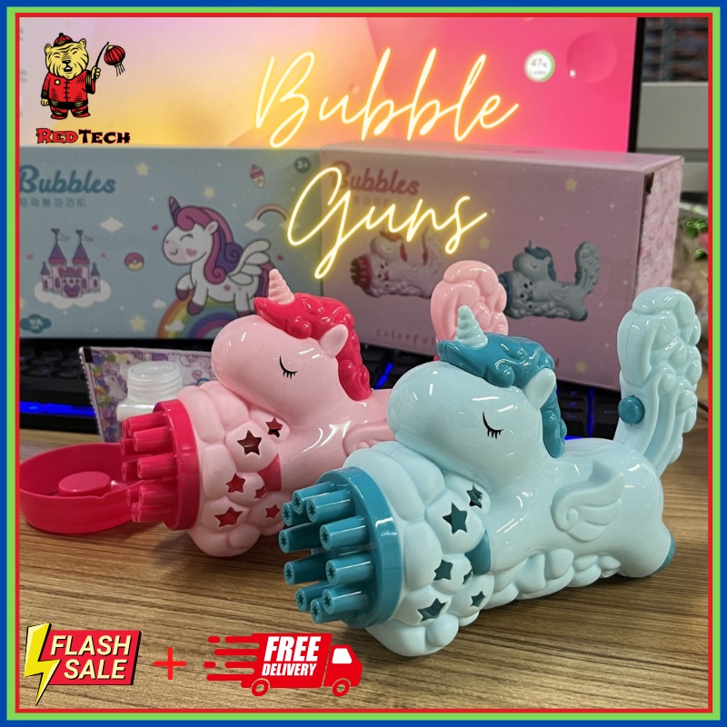 Súng bắn bong bóng 10 nòng RedTech