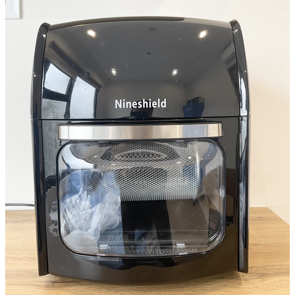 Nồi chiên không dầu điện tử Nineshield Kb-1200 tích hợp lồng quay dung tích 12.5L