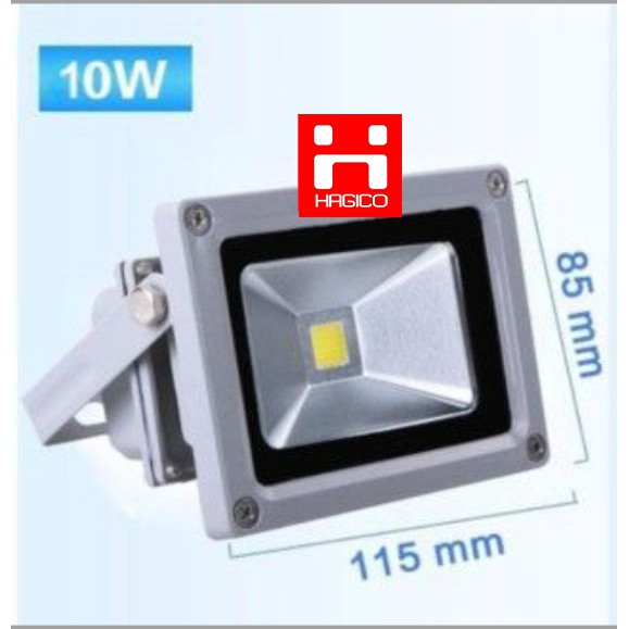 Bóng led pha 10W - đỏ - trắng - xanh - vàng - nhiều màu