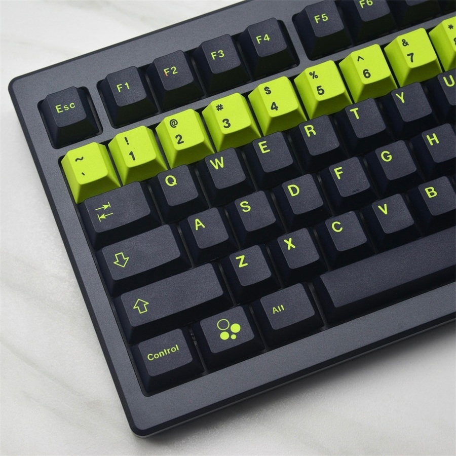 129 Phím GMK Toxic Keycap Cherry Profile PBT DYE-SUB Bàn phím cơ Bộ keycap