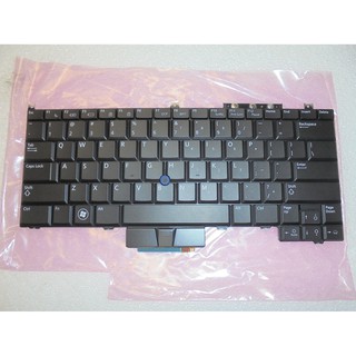 Bàn phím laptop dell latitude e4300, có đèn - zin