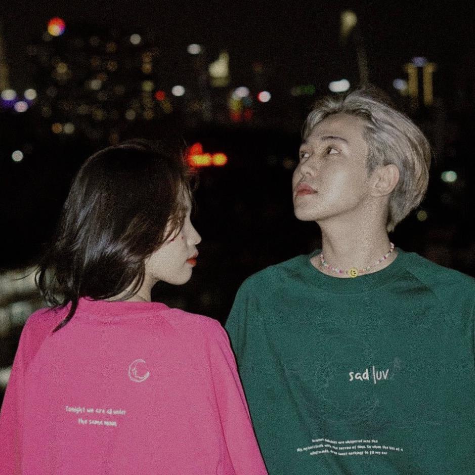 Áo thun Sadboiz Sad Luv hồng, xanh rêu chuẩn REAL !