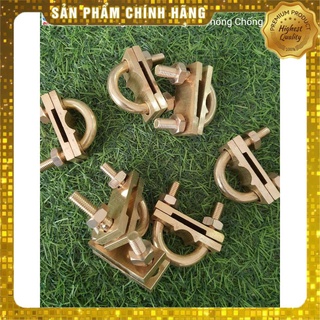 Kẹp đồng tiếp địa chữ U