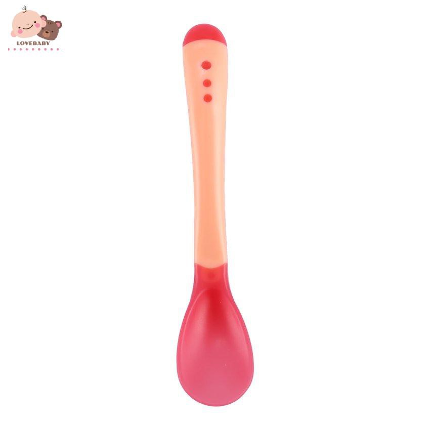 Muỗng và nĩa cách nhiệt bằng silicon cho trẻ ăn dặm