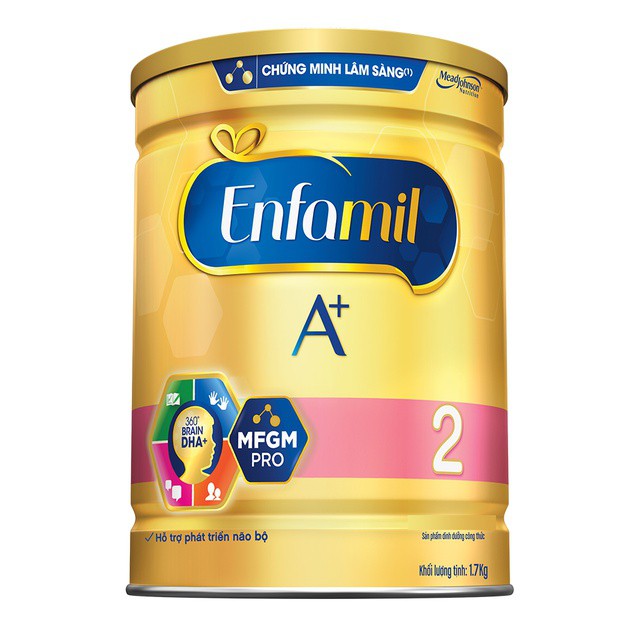 Suata24h-Sữa bột Enfamil A + 2 1,7kg