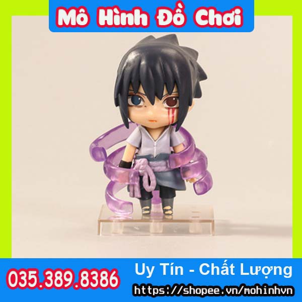 Bộ 3 Mô Hình Naruto Susano Chidori Sasuke Bằng Nhựa PVC Dẻo - Mô hình naruto