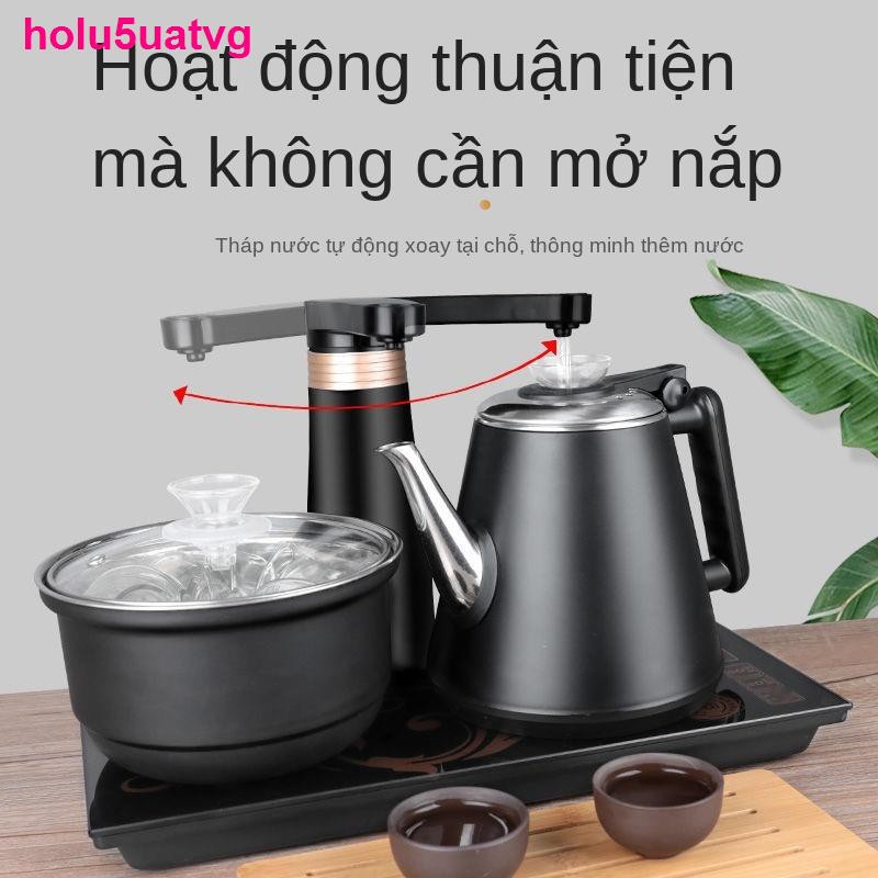 Ấm đun nước điện Sheung Shui tự động, chống bỏng và giữ nhiệt gia dụng, bộ pha trà bơm ngắt thông minh