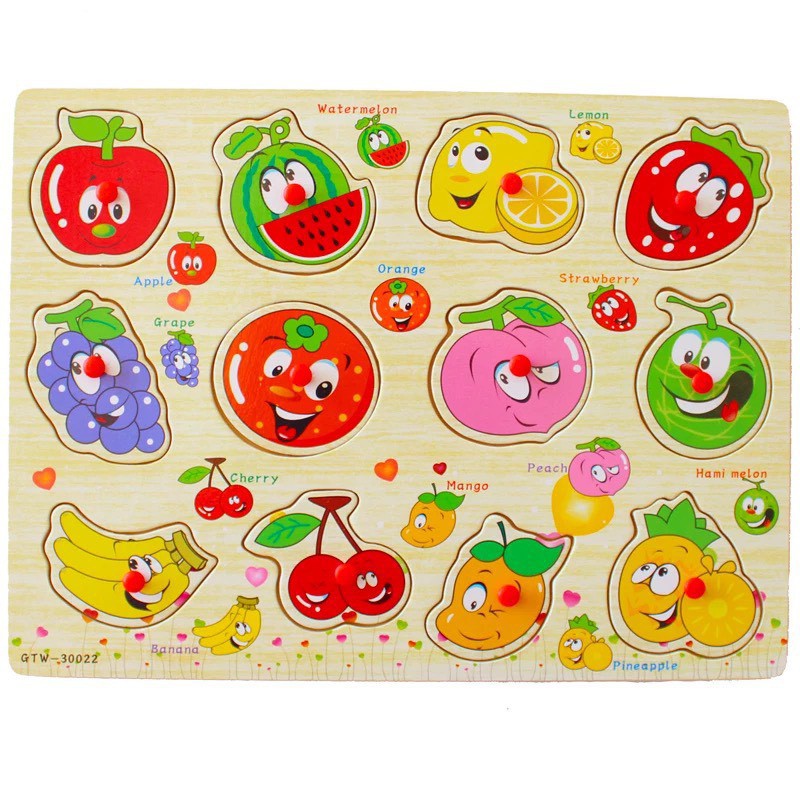 Bảng Núm Nhiều Chủ Đề  [HCM-GIÁ SỈ]  Đồ Chơi Gỗ Montessori ,An Toàn,Bé Làm Quen Các Chủ Đề Trong Cuộc Sống