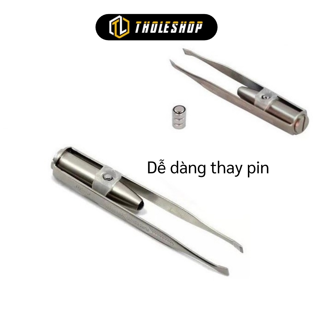 Nhíp Nhổ Lông Mày - Dụng Cụ Nhổ Lông Có Đèn Pin Tích Hợp Để Dễ Dàng Thực Hiện 4050