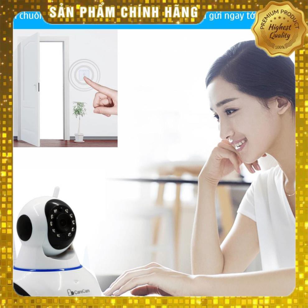 [Giá Hủy Diệt] CAMERA CARECAM 3 RÂU FULL HD 1080P SIÊU NÉT- Phần mềm AI thông minh