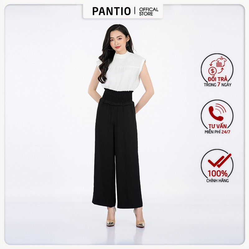 Quần dài nữ chất liệu phi cát, dáng suông FQD9807 - PANTIO