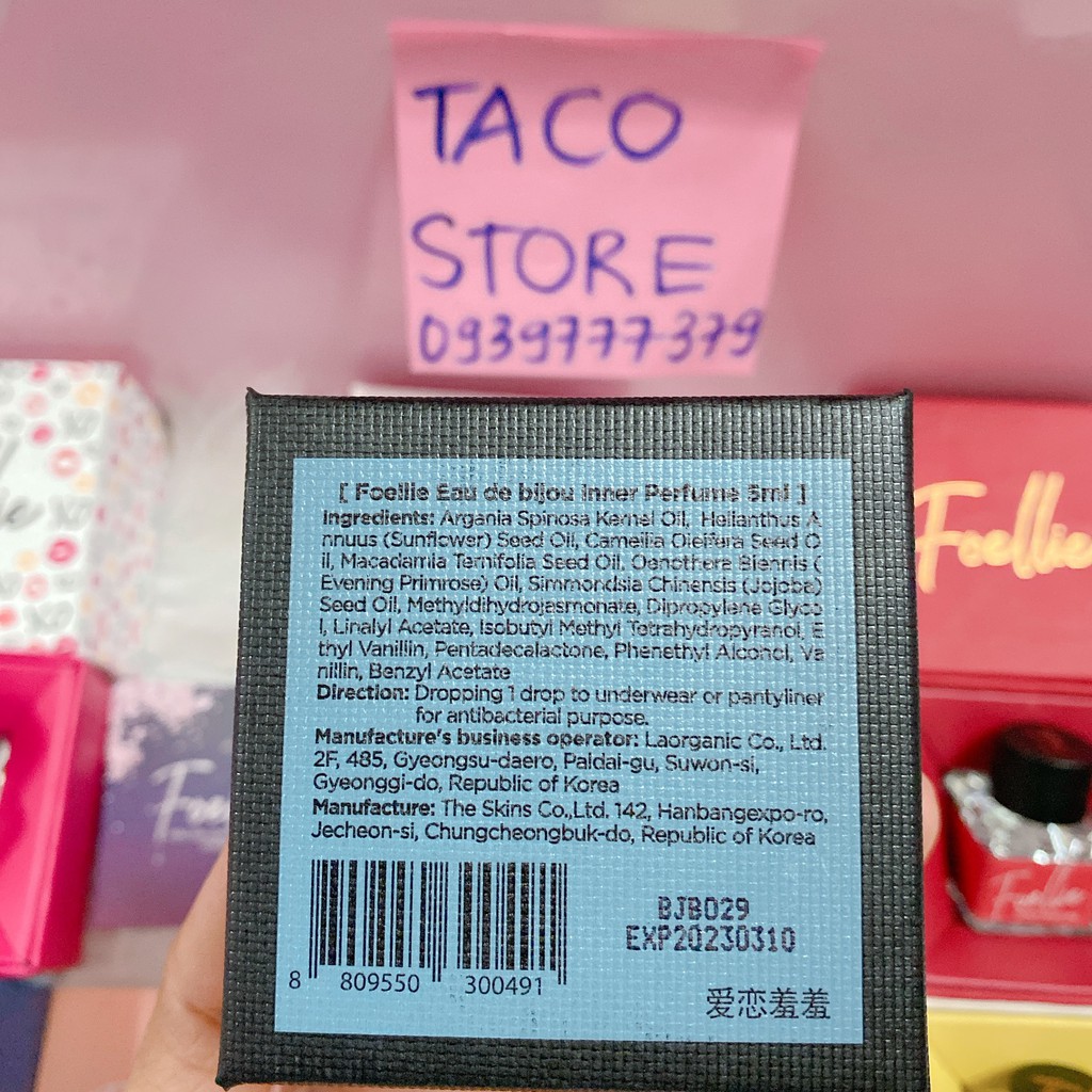 Nước hoa vùng kín Foellie Eau De Bijou Hàn Quốc chính hãng | BigBuy360 - bigbuy360.vn