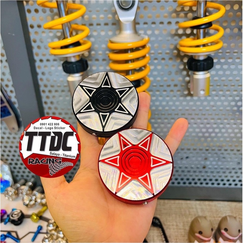 Nắp Xăng Nhôm Màu ✌