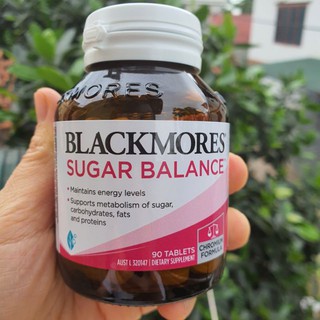 (Date xa)Viên uống cân bằng đường huyết, tiểu đường  Blackmore Sugar Balance 🔥HOT🔥 của Úc chính hãng mẫu mới