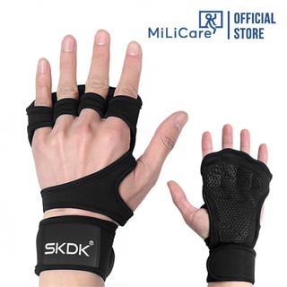 Găng tay tập gym Milicare - Chất liệu cao cấp, chắc chắn, bền bỉ