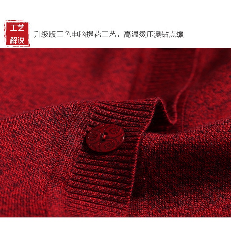 [7 Màu]Áo Len Cài Cúc Cho Bà, Má, Dì,Mợ | BigBuy360 - bigbuy360.vn