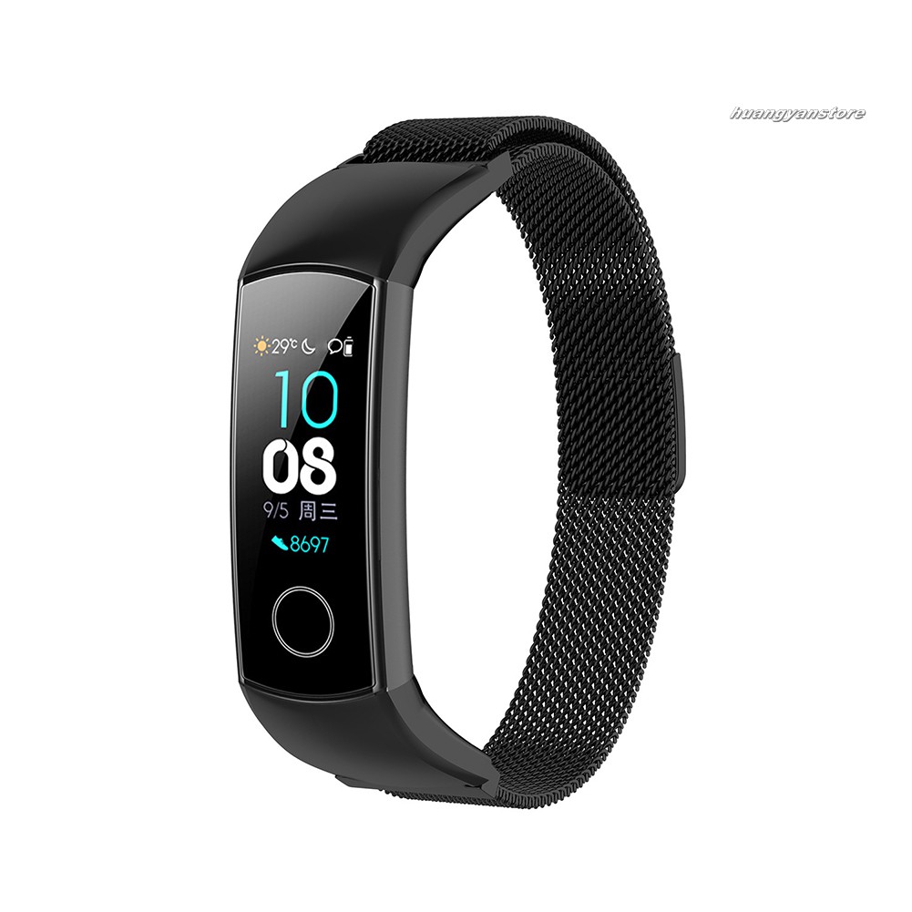 Dây Đeo Kim Loại Thay Thế Cho Đồng Hồ Thông Minh Huawei Honor Band 4 / 5