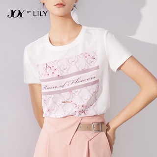 Áo thun hoạ tiết Lily
