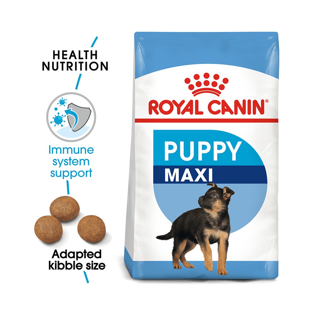 Hạt Royal Canin Maxi Puppy thức ăn cho chó con giống lớn - túi 1kg, 4kg Huni Petshop