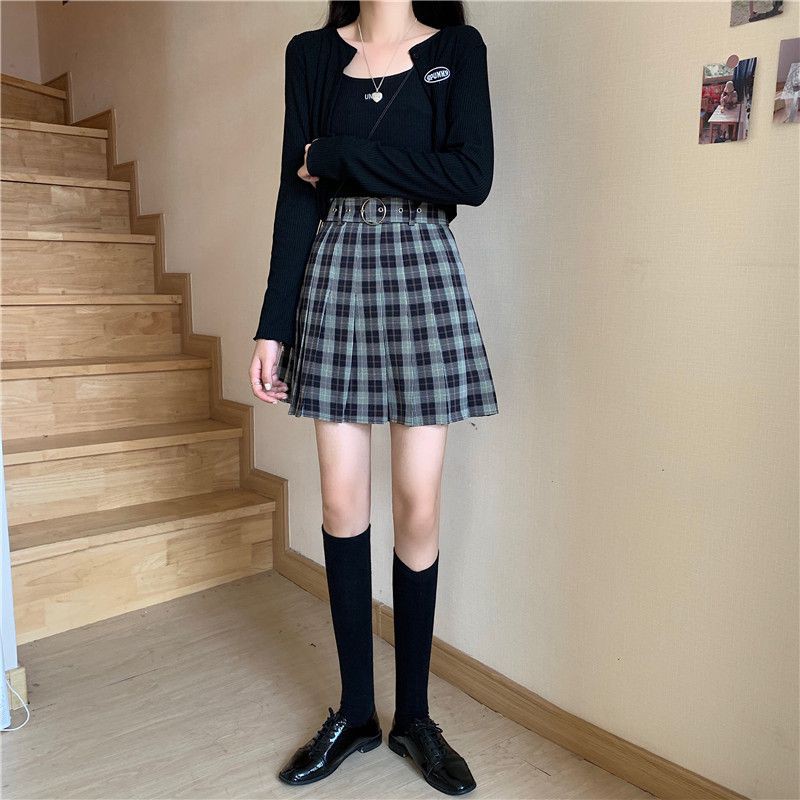 Chân Váy Xếp Li Lưng Cao Thời Trang Hàn Quốc 816 | BigBuy360 - bigbuy360.vn