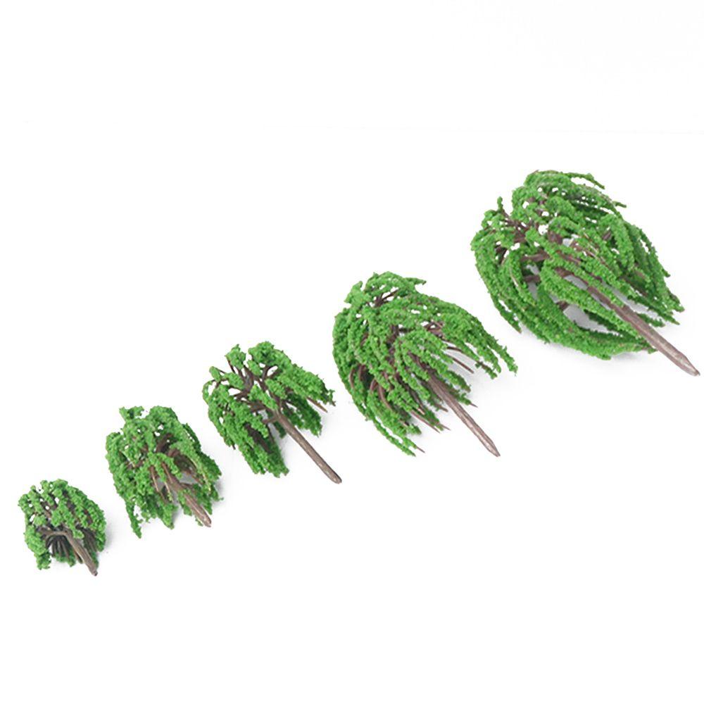 WATTLE Set 10 / 20 Mô Hình Cây Liễu Giả Dùng Trang Trí