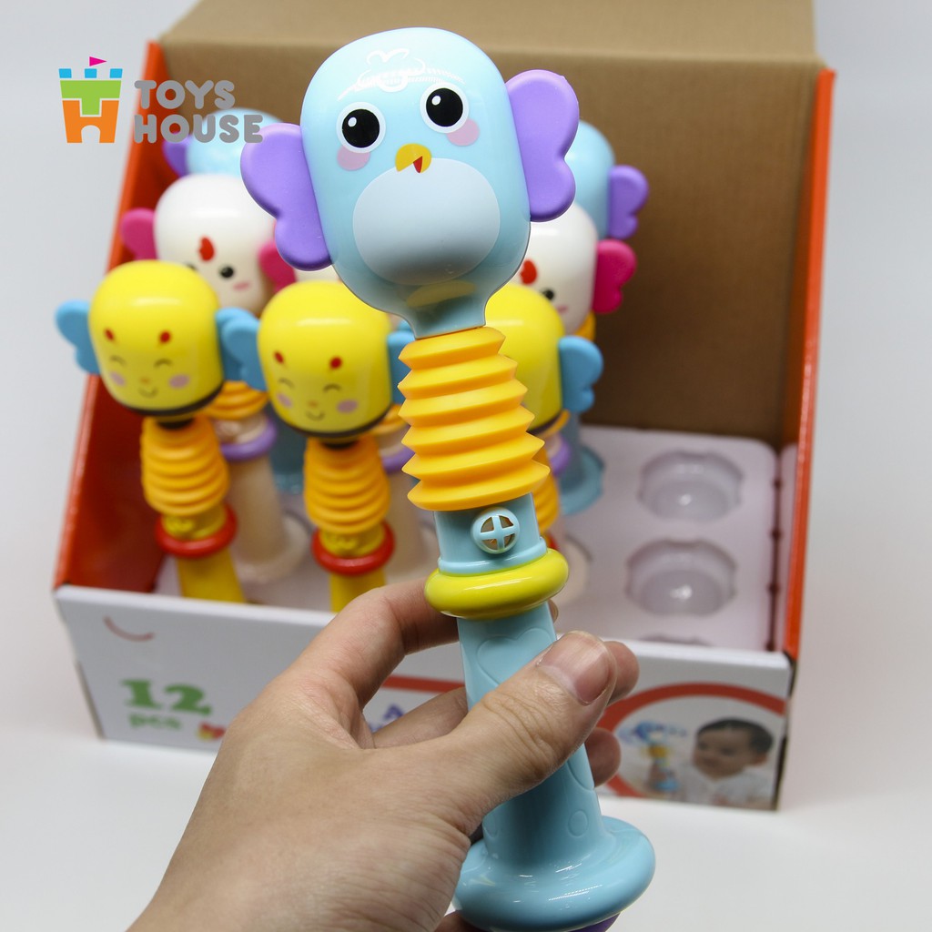 [Mã BMINC50 giảm 10% đơn 99k] Xúc xắc chíp chíp xinh xắn đồ chơi cho bé Toys House TH0090 Đồ chơi cầm tay cho bé