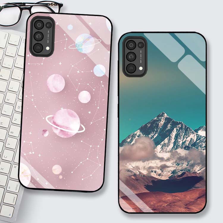 Ốp OPPO Reno 4, Reno 4 Pro, Reno 5 Lưng Kính Cường Lực Cao Cấp Mới Nhất