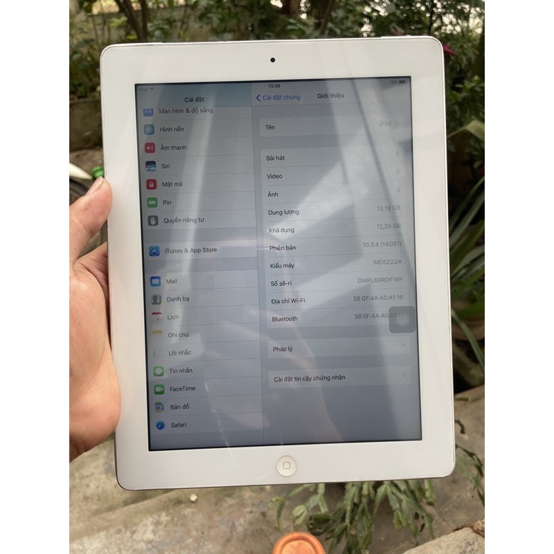 ipad 4 16gb  không có iCloud rẻ như xác | BigBuy360 - bigbuy360.vn