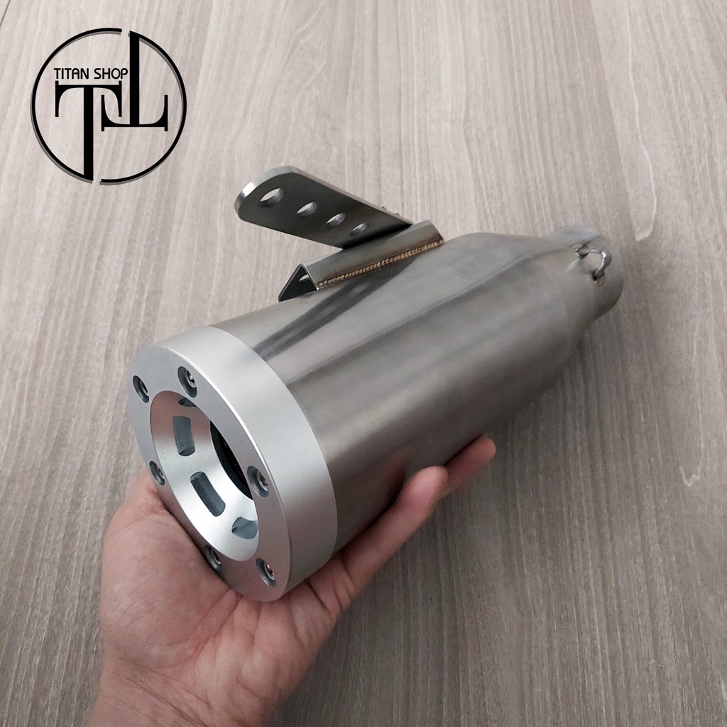 Pô SC Inox 304 Xịn - Siêu Nét - Đầu Chụp Nhôm Nguyên Khối - Hàng Chất Lượng Cao - Siêu Độc