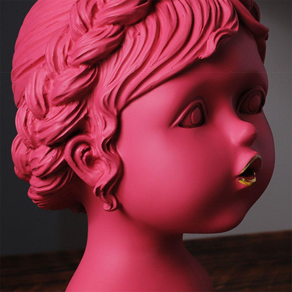 Tượng Nhựa Hình Cô Gái Trang Trí Sân Vườn