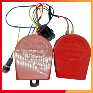 Kèn Còi Ngân Xe Tải 1 Tiếng Lớn , Kèn Ô Tô 8 Tiếng. tặng công tắc