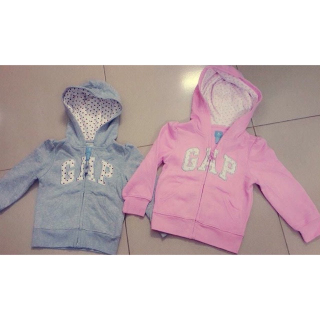 Áo khoác dây kéo GAP xuất xịn