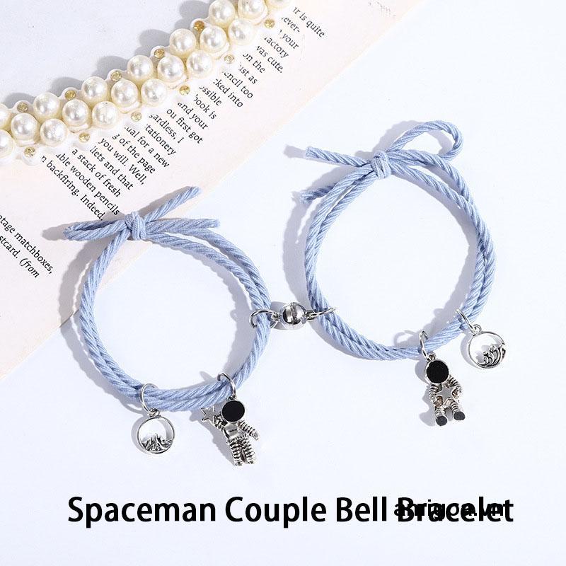✨✨Vòng tay dây thừng mặt hình phi hành gia hái sao dành cho cặp đôi