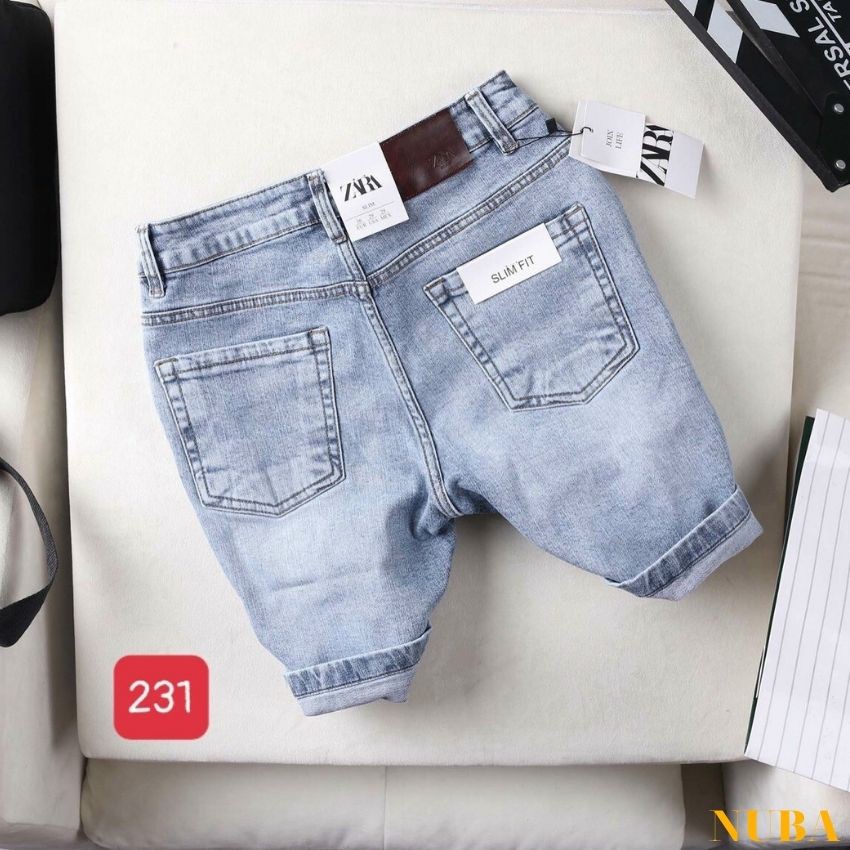 Quần short jean nam mẫu mới đẹp giá rẻ,quần bò TCS231