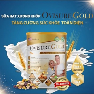 Sữa Hạt Dinh Dưỡng Ovisure Gold Lon 650g- Giúp Xương Khoeps Dẻo Dai, Linh Hoạt