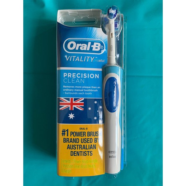 [ bàn chải răng sạc điện] Oral-B Vitality - Precision Clean - hàng Úc