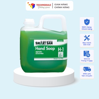 Nước rửa tay sát khuẩn Smart-San Hand hãng Saraya Nhật Bản không mùi mã H-1 (Can 5kg)